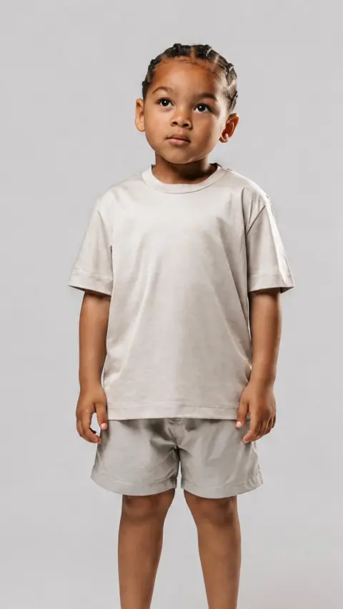 T-shirt Gris Perle