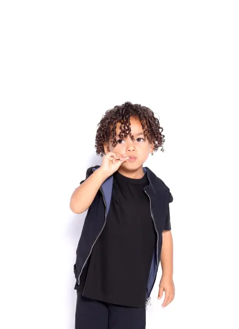 Zwart / Blauw Impérial Gilet